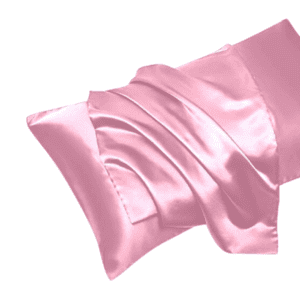 Pink Silk Pillowcase