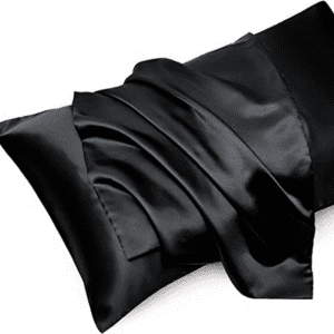 Black Silk Pillowcase