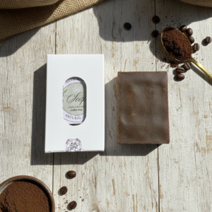 100% Organic Coffee Soap – Exfoliating & Skin Refreshing Care